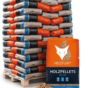 Heizfuxx Blue Holzpellets – 975 kg (65 x 15 kg)