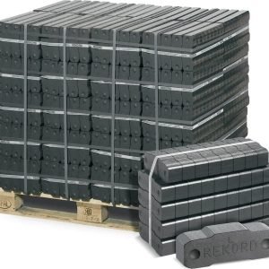 REKORD® Braunkohlebriketts – 1000 kg Palette