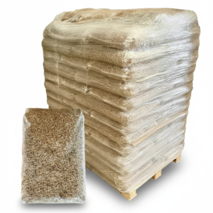 Bouezou Eichenholzpellets 6 mm 1020 kg Palette – Premium Holzpellets für Pelletheizung